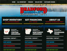 Tablet Screenshot of bradfordmarine.com